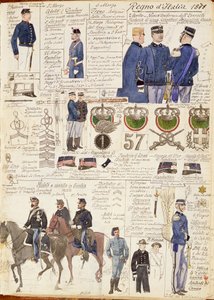 Vari uniformi del Regno d