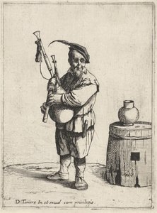 Suonatore di cornamusa da Quirin Boel