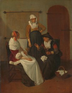 Una chiacchierata confidenziale da Quiringh Gerritsz. van Brekelenkam