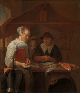La pescivendola da Quiringh Gerritsz. van Brekelenkam