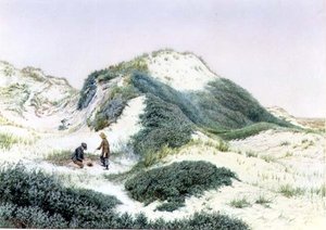 Tra le dune di sabbia a Hightown 1885