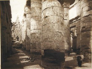 Grande Tempio di Karnak da R.M. Junghaendel