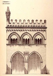 Palazzo dei Giureconsulti, Cremona, Italia, costruito nel 1292, da 