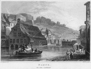 Namur. Sulla Sambre, 1850