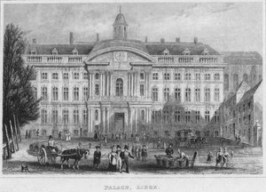 Palazzo, Liegi, 1850