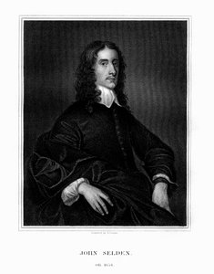 John Selden, giurista inglese, antiquario legale e studioso orientale, 1823 da R. Cooper