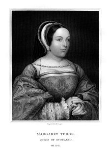 Margherita Tudor, Regina di Scozia, 1825 da R. Cooper