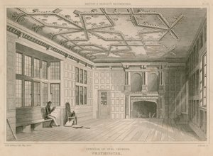 Interno della Camera Stellata, Westminster da R. W. Billings