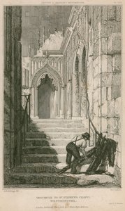 Vestibolo della Cappella di Santo Stefano, Palazzo di Westminster