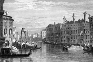 Palazzo Mocenigo, Venezia, XIX secolo