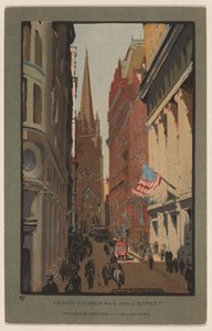 Chiesa della Trinità e Wall Street da Rachael Robinson Elmer