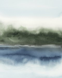 Paesaggio astratto e sereno