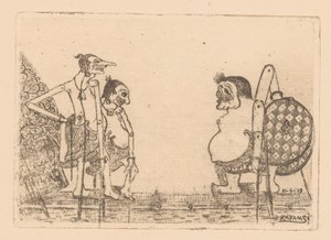 Marionette Wayang da Raden Katamsi (signed by artist)