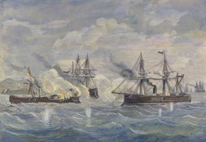 Combattimento navale tra la nave peruviana 
