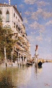 Lungo il Canal Grande da Rafael Senet