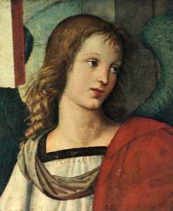 Testa di un angelo, c. 1500 da Raffaello Sanzio Raphael