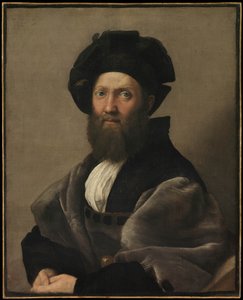 Ritratto di Baldassare Castiglione, ca 1515 da Raffaello Sanzio Raphael