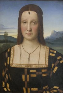 Ritratto di Elisabetta Gonzaga da Raffaello Sanzio Raphael