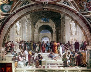 Scuola di Atene, c1510