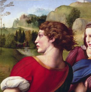 La Deposizione (dettaglio), 1507 da Raffaello Sanzio Raphael