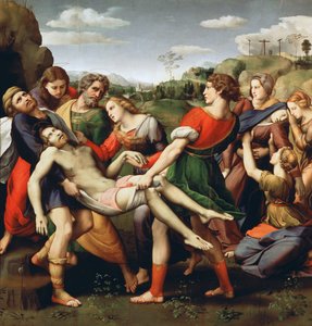 La deposizione, 1507 da Raffaello Sanzio Raphael