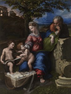 La Sacra Famiglia sotto una Quercia, ca. 1518 da Raffaello Sanzio Raphael