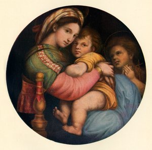 La Madonna della Sedia, c1514, c1912 da Raffaello Sanzio Raphael