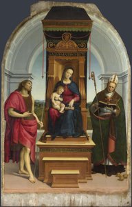 La Madonna col Bambino con San Giovanni Battista e San Nicola di Bari La Madonna Ansidei, 1505