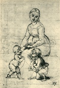 La Madonna, il Bambino Gesù e San Giovanni