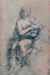 La Vergine e il Bambino, studio per la Madonna di Foligno, c1511 da Raffaello Sanzio Raphael
