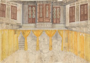 Interno del palazzo da Ragunath