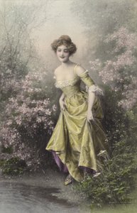 Ragazza in giallo da Raimund Ritter Von Brennerstein Wichera