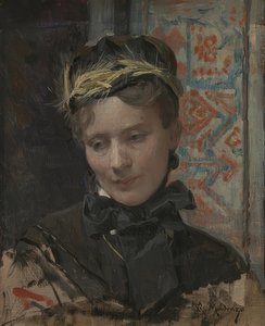 Ritratto di una signora da Raimundo de Madrazo y Garreta