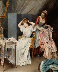 La toilette da Raimundo de Madrazo y Garreta