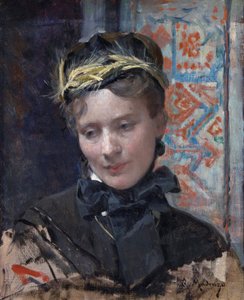 Ritratto di una signora da Raimundo de Madrazo y Garreta