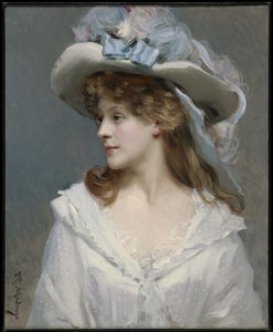 Donna in bianco