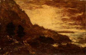 Tramonto, Navarro Ridge, Costa della California da Ralph Albert Blakelock