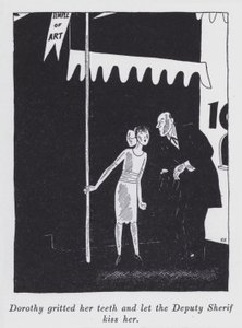 Illustrazione per "But Gentlemen Marry Brunettes" di Anita Loos