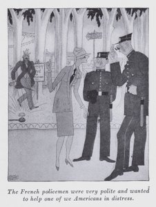 Illustrazione per "But Gentlemen Marry Brunettes" di Anita Loos da Ralph Barton