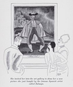 Illustrazione per "But Gentlemen Marry Brunettes" di Anita Loos