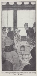 Illustrazione per Gli uomini preferiscono le bionde di Anita Loos (litografia) da Ralph Barton