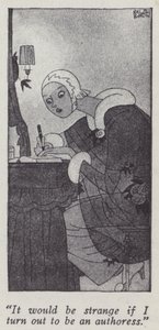 Illustrazione per Gli uomini preferiscono le bionde di Anita Loos da Ralph Barton