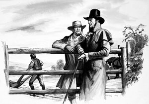 William Wordsorth nel suo paese natale, il Cumberland da Ralph Bruce
