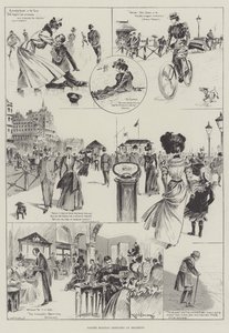 Schizzi delle Vacanze di Pasqua a Brighton