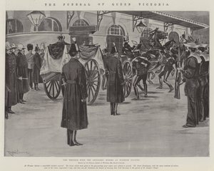 Il funerale della regina Vittoria da Ralph Cleaver