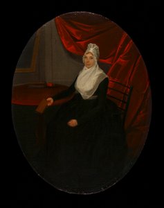 Ritratto della moglie di un orologiaio del Connecticut, ca. 1800 da Ralph Earl