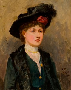 Elsie Wright, 1902 da Ralph Hedley
