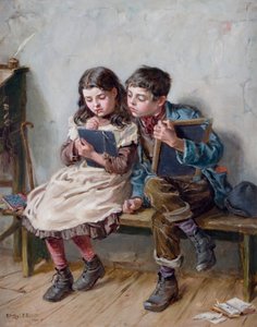 A scuola, 1883