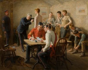 Passando il dottore, 1896