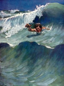 Illustrazione per Robinson Crusoe di Daniel Defoe